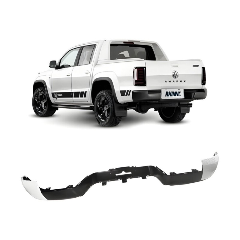 PARAGOLPE TRASERO CROMADO AMAROK 10/17 C/SENSOR Paragolpe Trasero Cromado Amarok 10/17 C/sensor