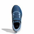 Championes de Niños Adidas Run Falcon 5 Velcro Azul - Celeste