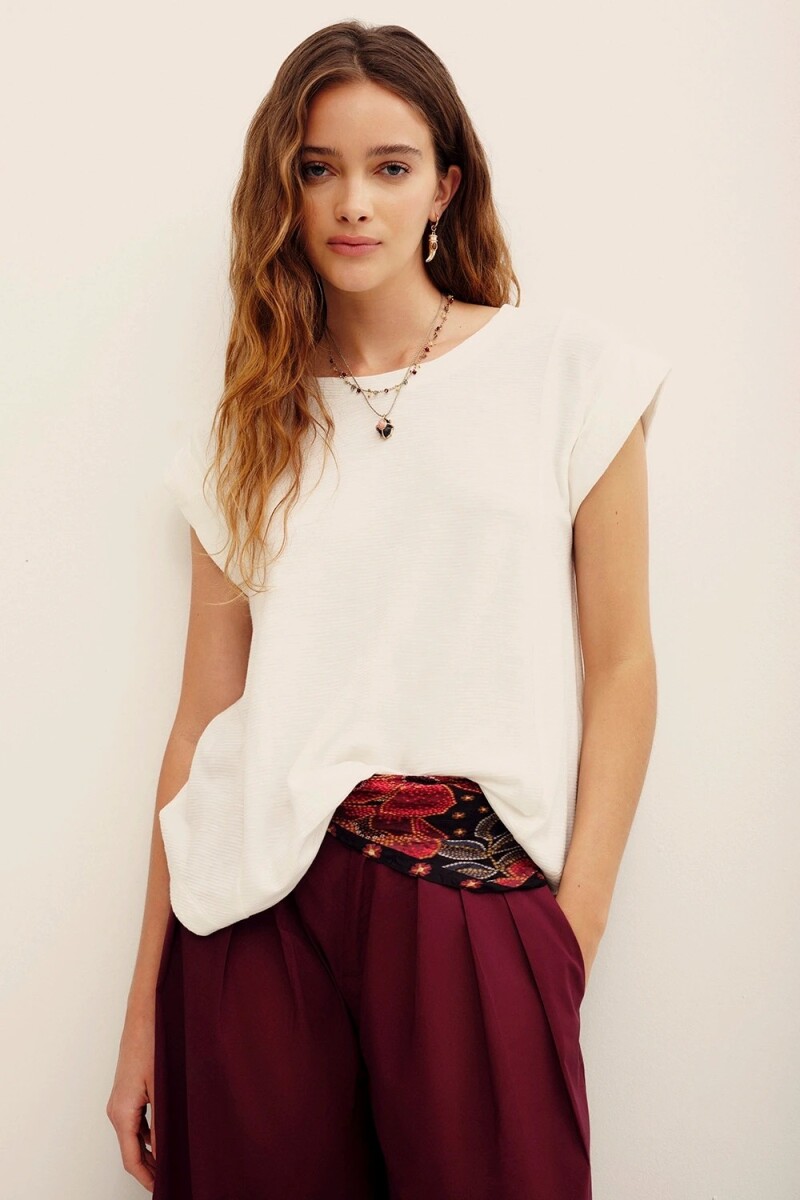 REMERA FREEDOM Blanco