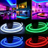 Cinta Neón Led Luces Manguera Tira Flexible 5m Decoración Variante Color Blanco