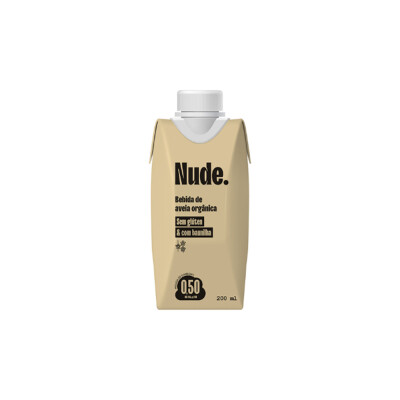 Bebida Nude avena y vainilla 200ml Bebida Nude Avena Y Vai 200ml