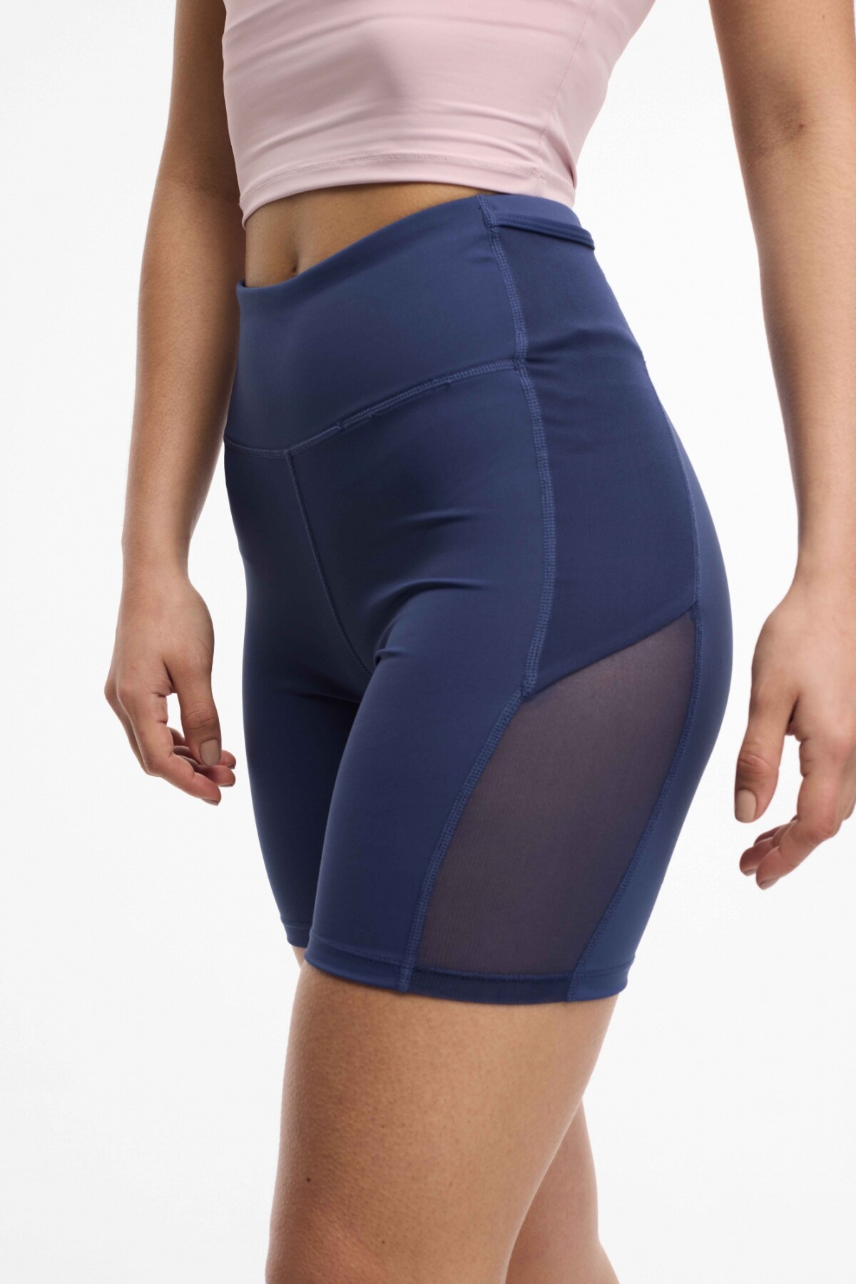 Biker Mesh Azul Marino