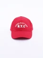 GORRO NYC ROJO