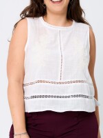 Blusa Atenea Blanco