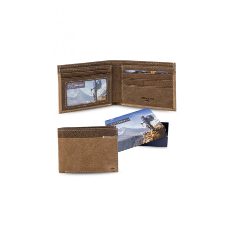 Billetera Cuero Jano Nuez C/Jaspeado