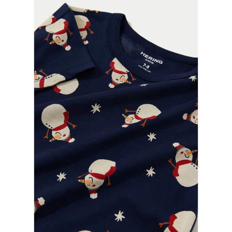 PIJAMA MM INFANTIL AZUL ESCURO