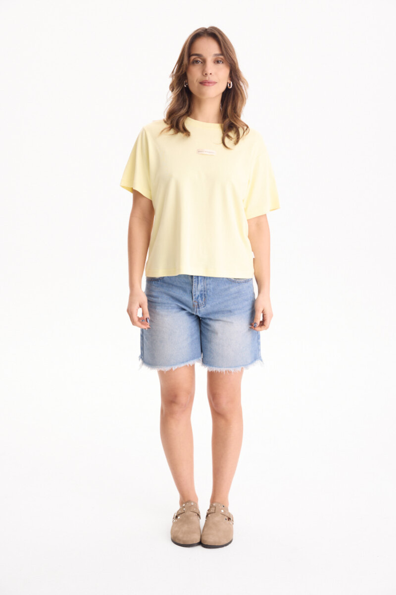 Remera Aura Amarillo