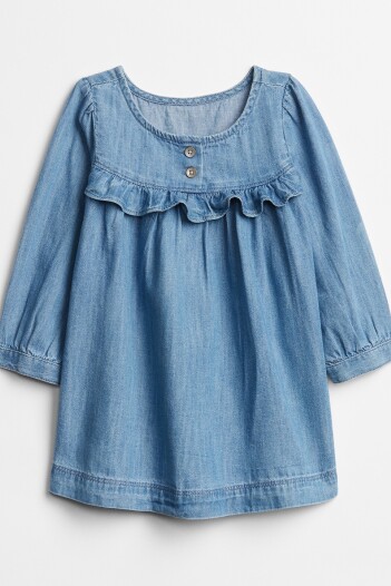 Vestido De Jean Bebe Jet
