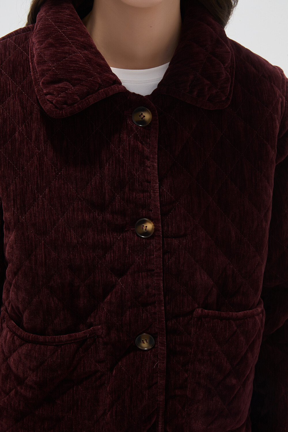 Chaqueta Liote Cereza Oscuro