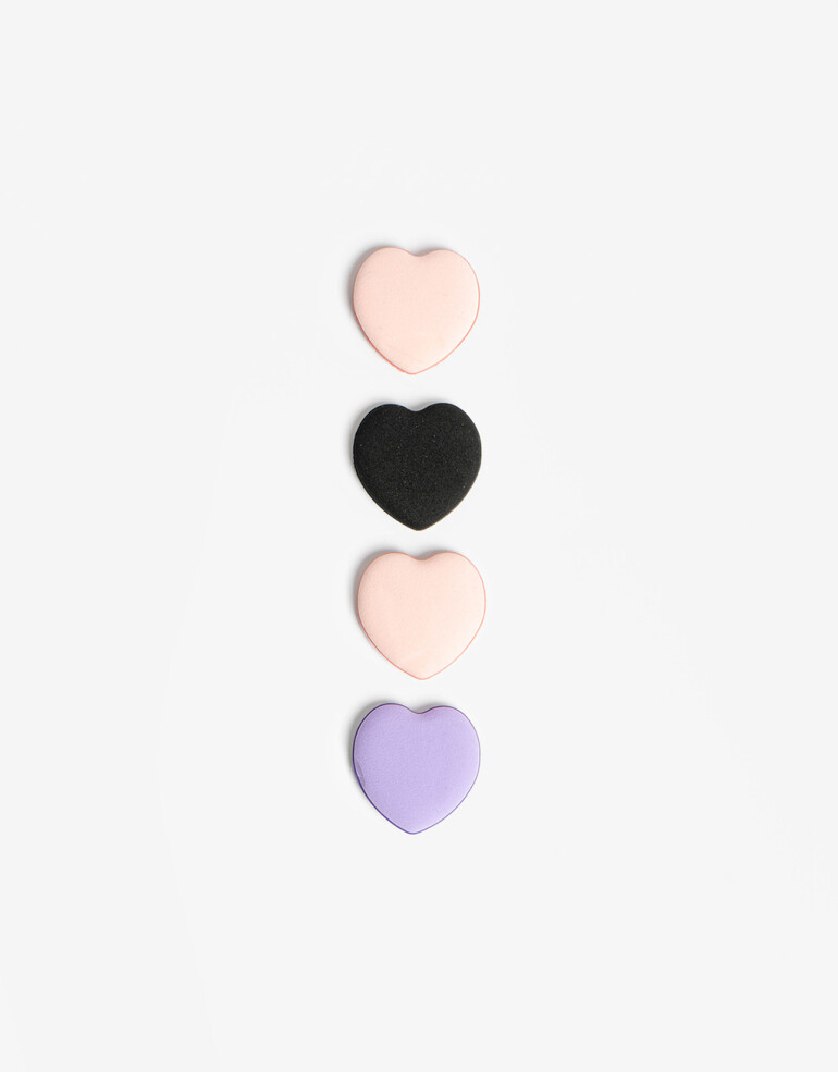 Brochas y Aplicadores varios Set De Mini Esponjas De Maquillaje - Combinacion Multicolor