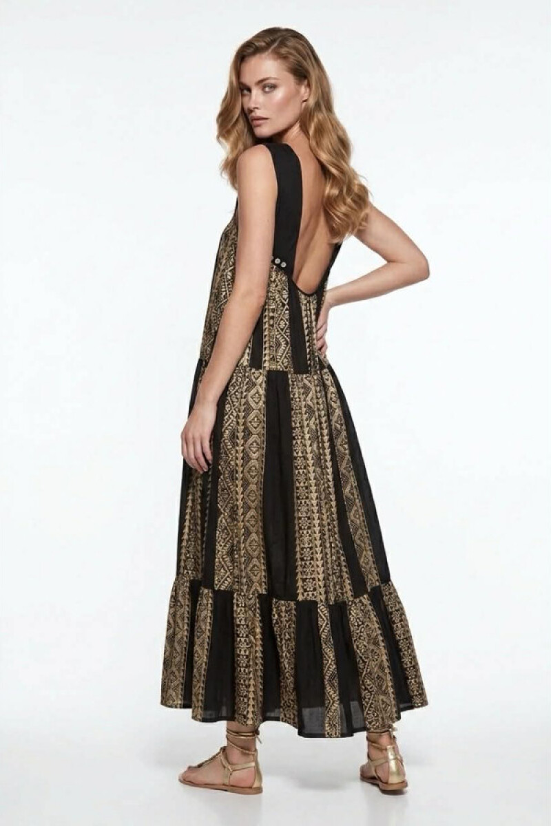 VESTIDO CLASSIC TRIANGLE HALTE Negro
