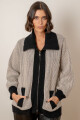Campera roble Negro