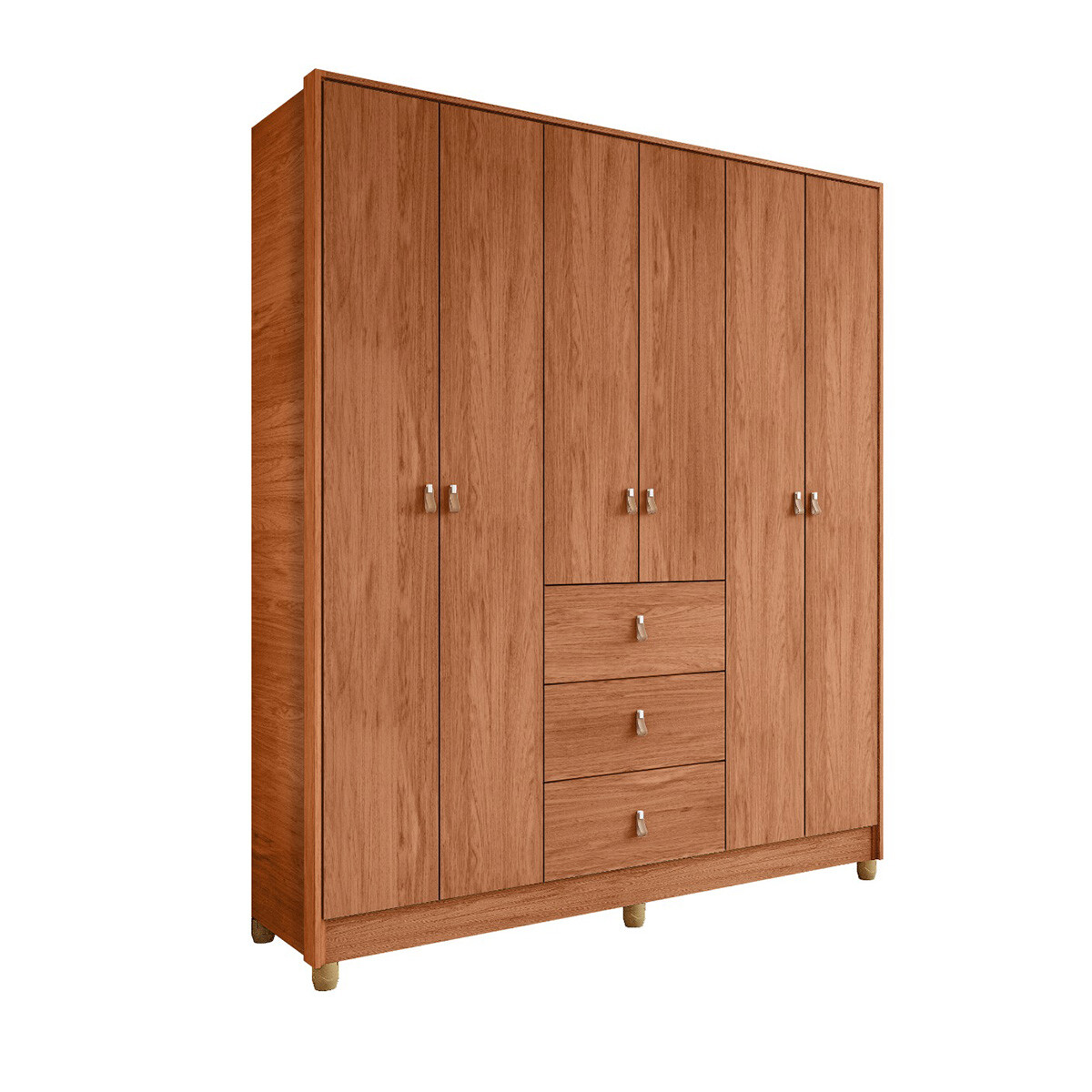 Ropero 6 Puertas Modelo Intense 1.5 Color Freijo 