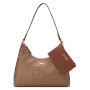 Cartera Guess Carris Marrón 0
