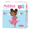 Puzzle Infantil Bailarina 4x16 Piezas Didacta Puzzle Infantil Bailarina 4x16 Piezas Didacta