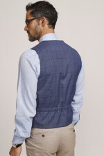 Chaleco Reversible Due Volti MARINO/AZUL