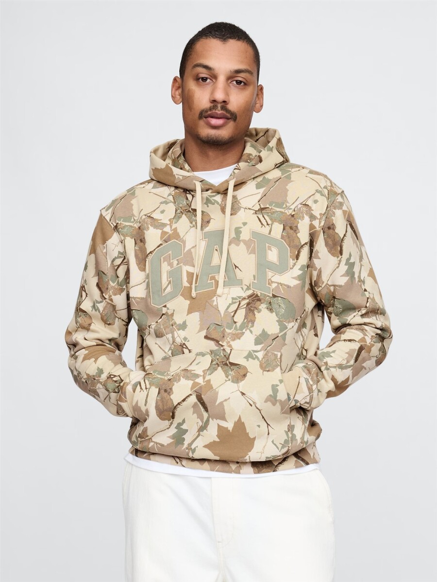 Canguro Logo Gap Hombre - Camo 