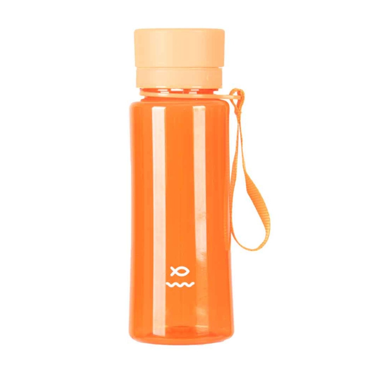 Botella Plástica Río 600 Ml Bpa Free - NARANJA 