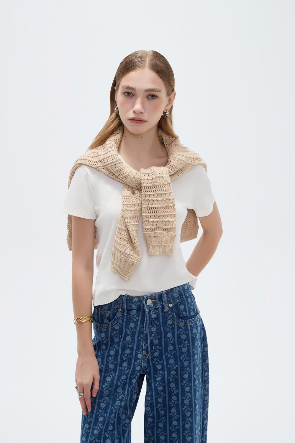 Sweater Esterni Beige