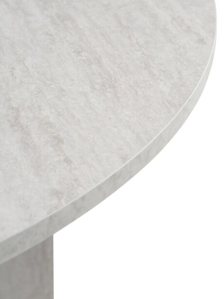 Mesa de comedor KRONDAL Ø110 travertino Mesa de comedor KRONDAL Ø110 travertino