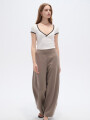 Pantalon Cipia Taupe / Mink / Vison