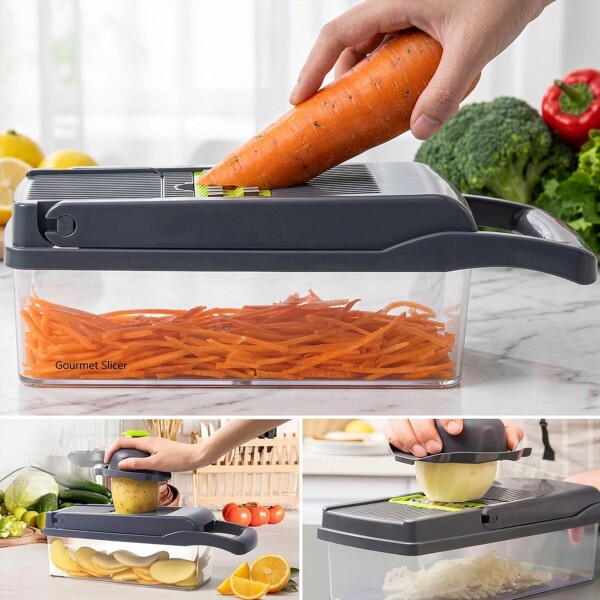 Mandolina Rallador Cortador Multiuso Papas Verduras Frutas Cocina Picador Rebanador Imback Mandolina Rallador Cortador Multiuso Papas Verduras Frutas Cocina Picador Rebanador Imback