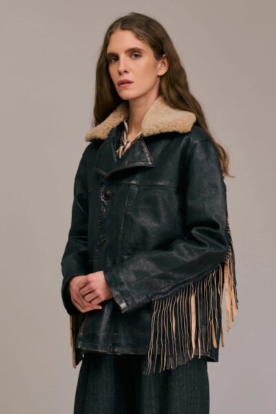 CHAQUETA VENGO Negro