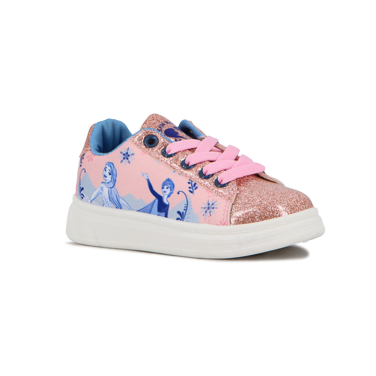 Disney Canvas Glitch Frozen Plataforma - Rosado 