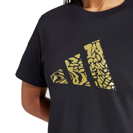 Remera de Mujer Adidas Tech Metallic Graphic Negro