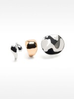 Set De Anillos Bicolor bicolor