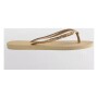 Sandalias Havaianas Slim Glitter Ii Mujer Sand Grey
