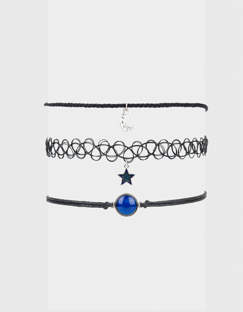 Set De Chokers Moodstone 