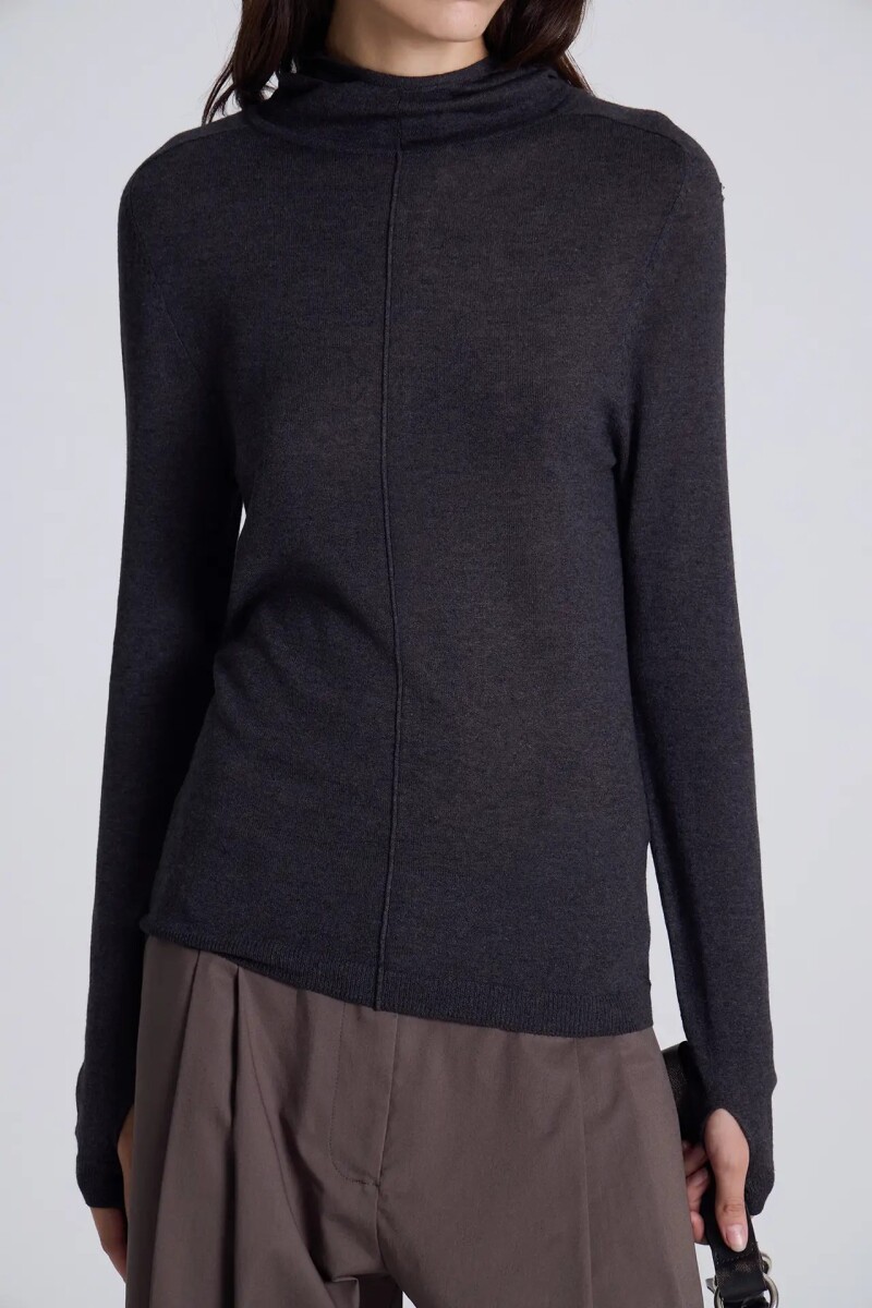 SWEATER INDUS Plomo