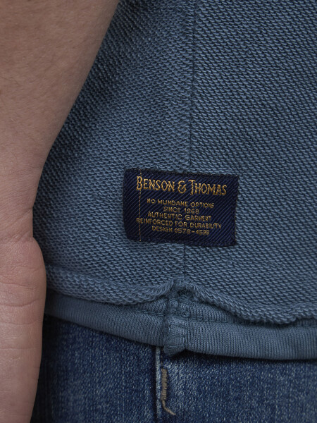 FLEECE FAWARIS AZUL PIEDRA