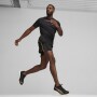 Run Favorite SS Graphic Tee M - Hombre Black
