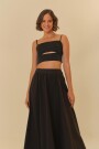 FALDA MAXI Negro