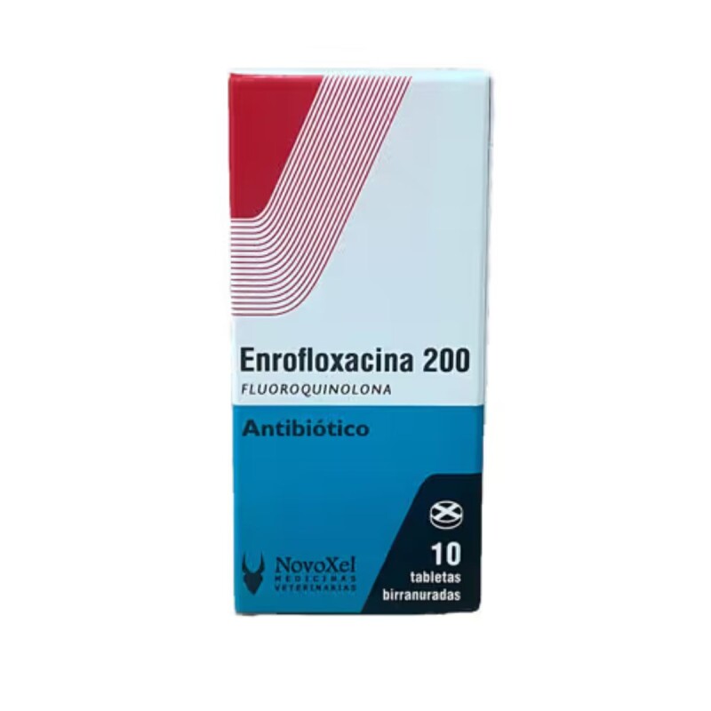 ENROFLOXACINA 200 MG X 10 COMPRIMIDOS ENROFLOXACINA 200 MG X 10 COMPRIMIDOS