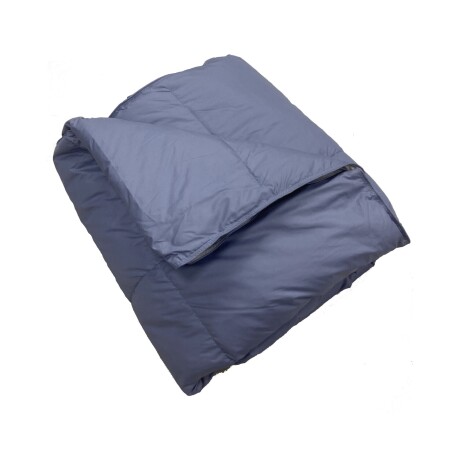 Acolchado de plumas Dohler Home Class 220x240cm Índigo Liso