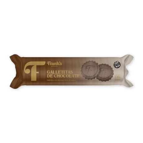 Galletas Franks Sabor Chocolate sin Gluten 120GR 001