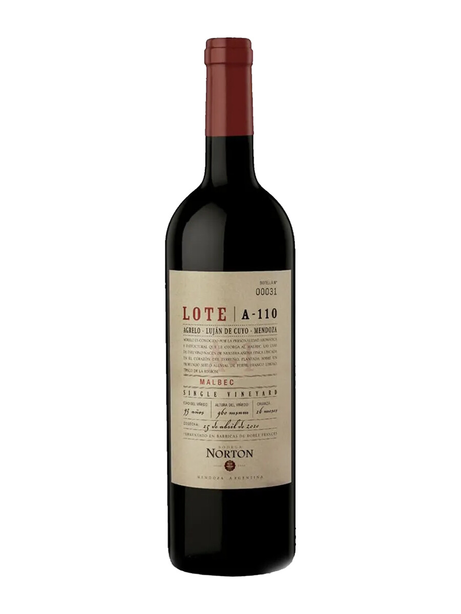 Vino Norton Lote Agrelo Malbec 750 ml Vino Norton Lote Agrelo Malbec 750 ml