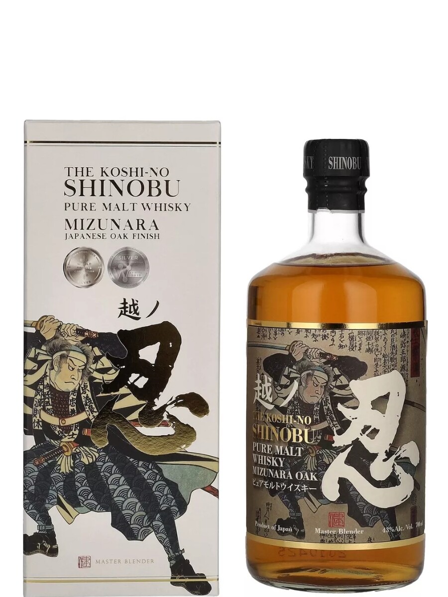 Shinobu Pure Malt whisky japonés 