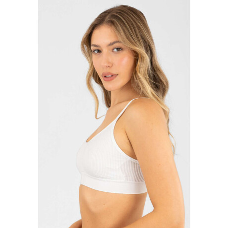 Soutien bretel fino Blanco