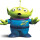 Mouse pad Toy Story Alien