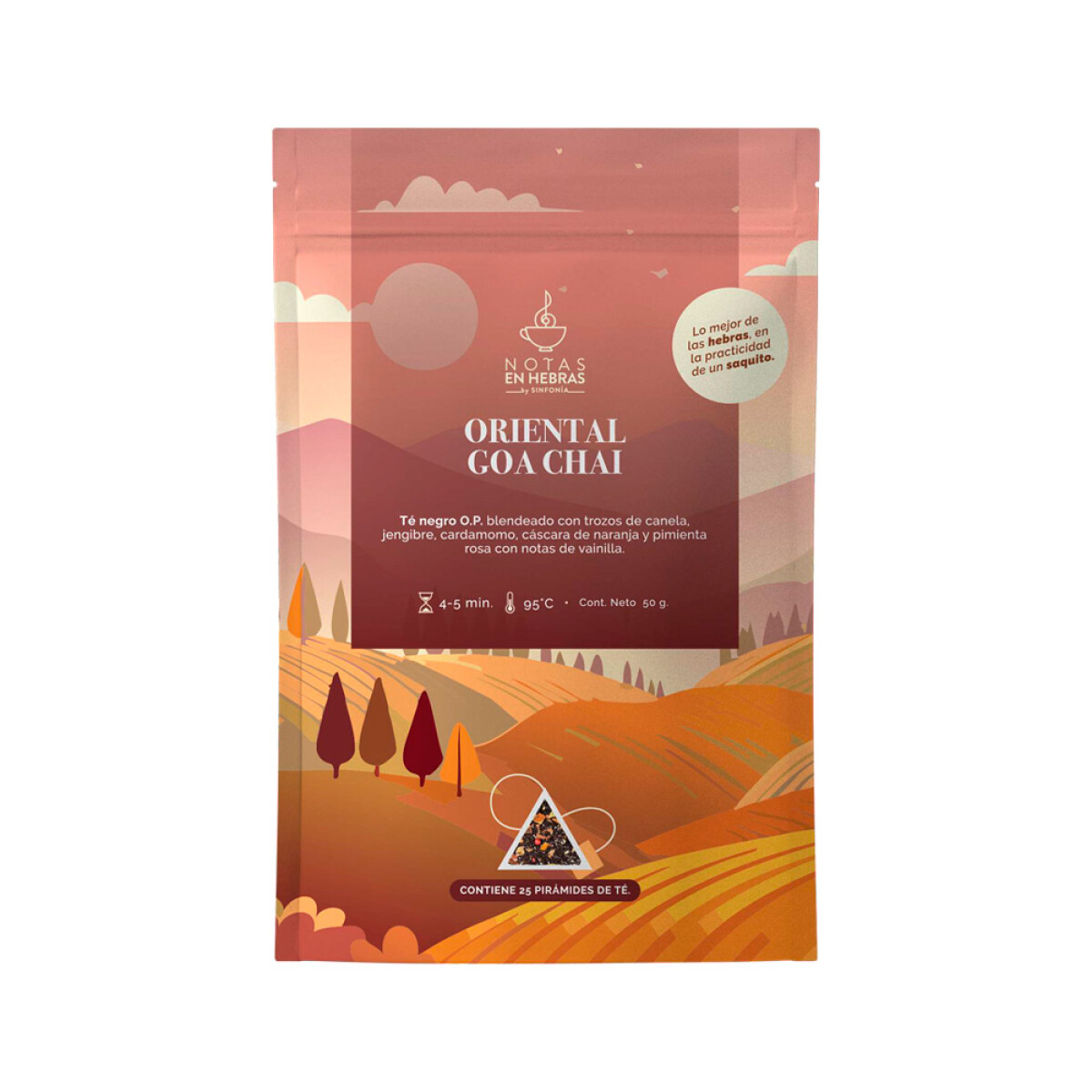 Te negro Goa Chai x25 Sinfonia Blends 