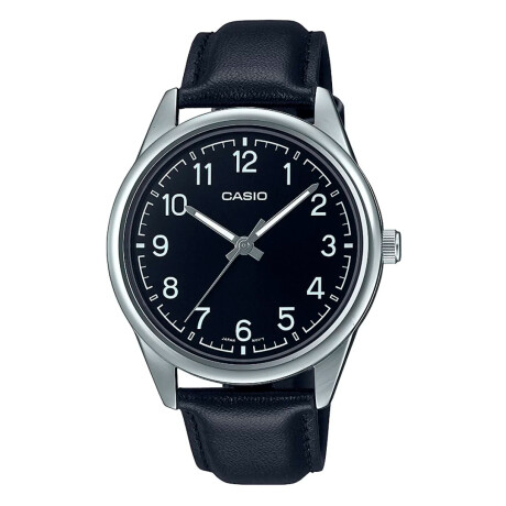 Reloj CASIO MTPV005L-1B4UDF en Cuero Negro Esfera 47mm 0
