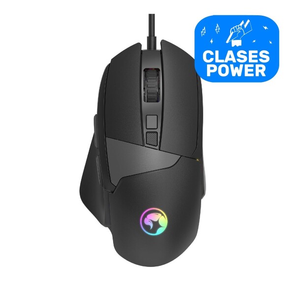 Mouse Gamer Marvo M411 Duke 60 Luz Rgb Usb MOUSE MARVO M411 DUKE 60 RGB BK