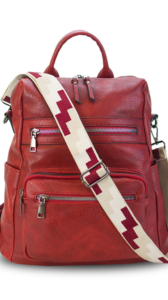 MOCHILA BROOKLYN GRANATE