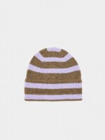 Gorro De Rayas Con Dobladillo multicolor