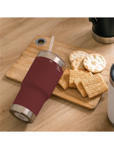 VASO TERMICO C/SORBITO AC.INOX 560ML ROJO VASO TERMICO C/SORBITO AC.INOX 560ML ROJO