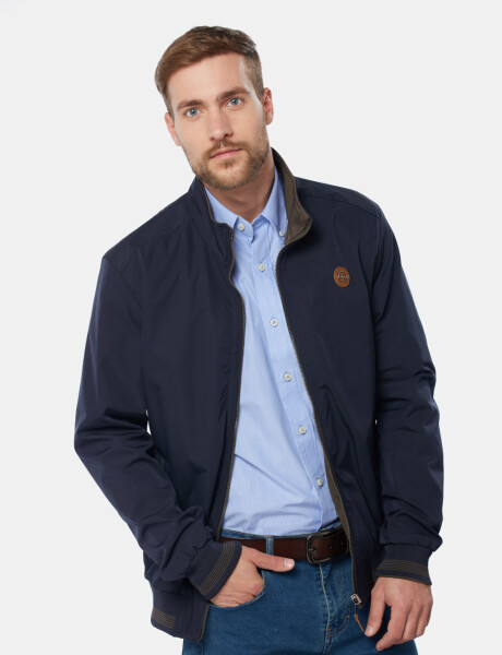 CAMPERA REVERSIBLE Azul